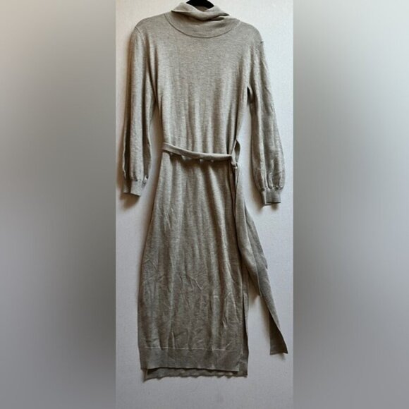 Babaton Aritzia Ono wool blend turtleneck sweater belted Dress Sz XS - Picture 2 of 15